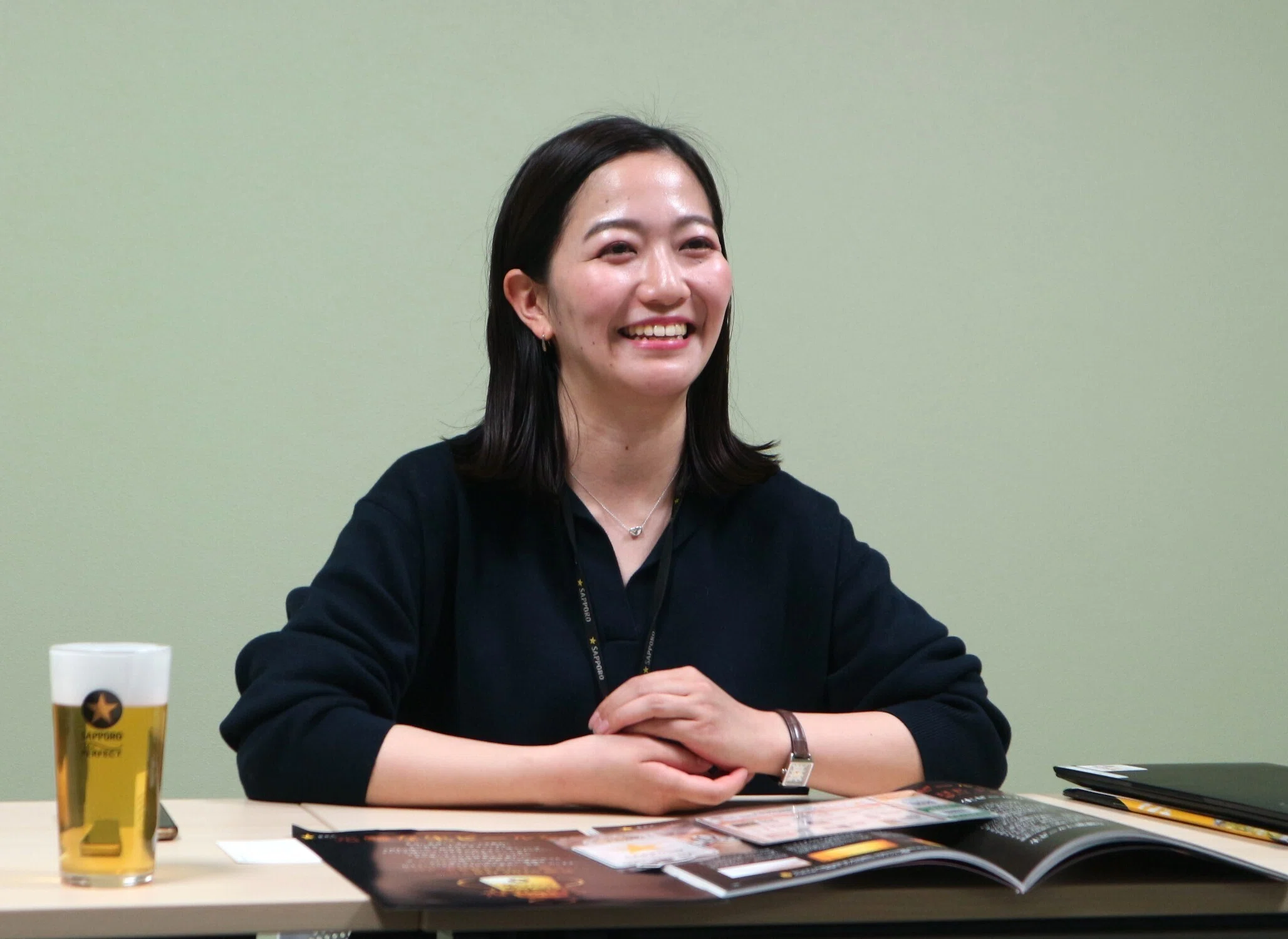 完璧な樽生ビールの感動を届けるために、作戦立案と浸透に奮闘中。営業