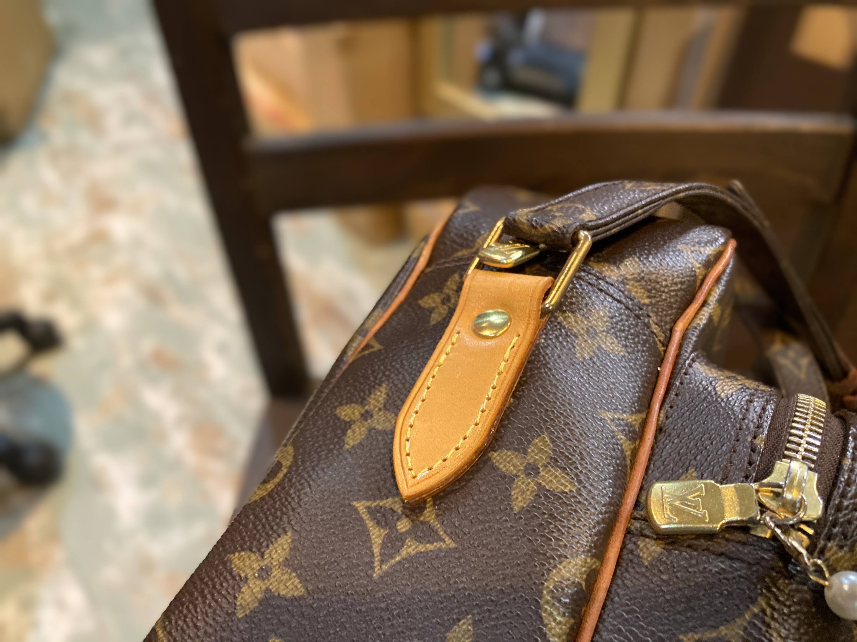 根付交換/根付修理】Louis Vuitton/ルイヴィトンのショルダーバッグ