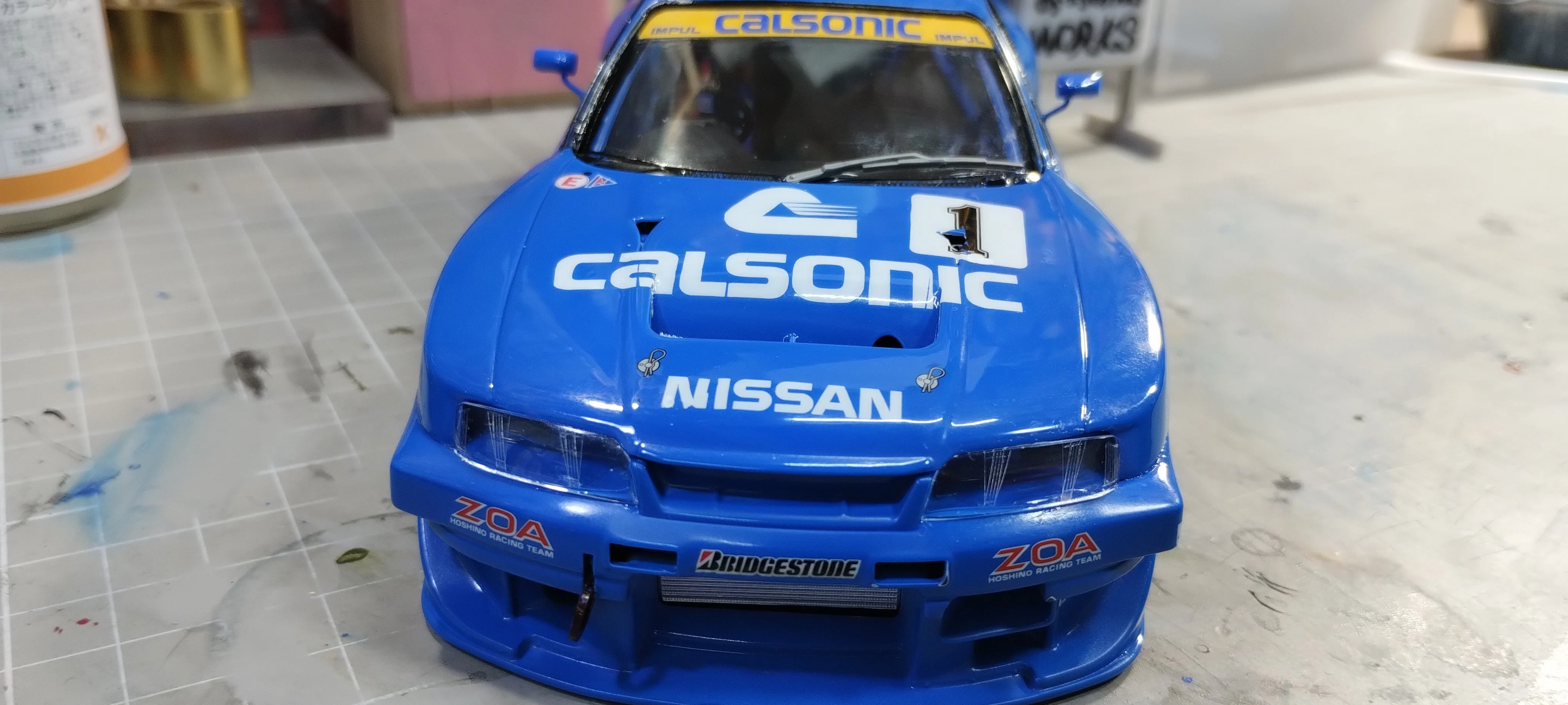 タミヤ カルソニック スカイライン タミヤ 1/24 スポーツカーシリーズ カルソニック スカイライン GT-R