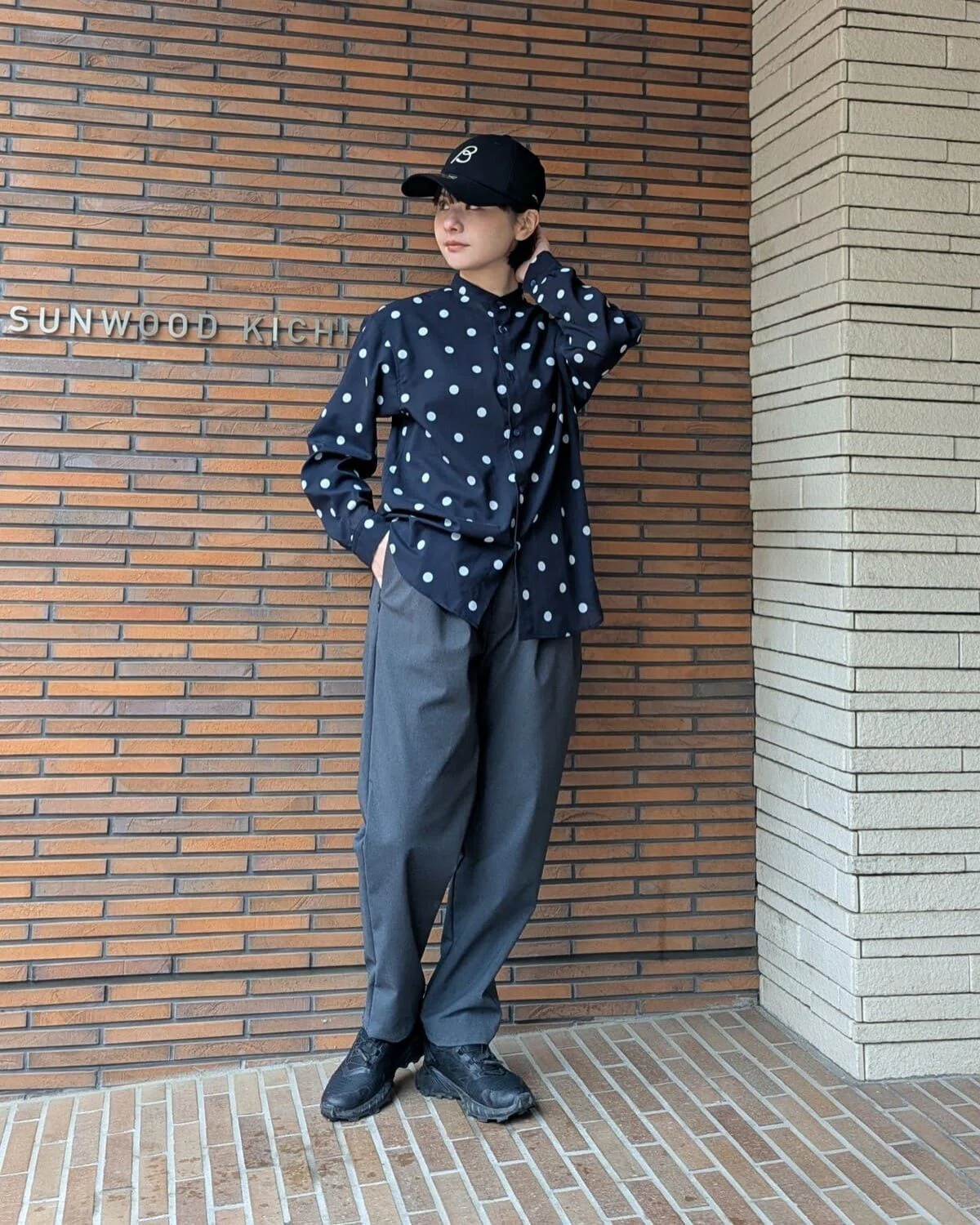 ラ*ニ様 ブラックブリックBLACK BRICK Air Hybrid Meri 25春夏】山シャツ×山パンツスタイル｜BLACK BRICK | ブラックブリック