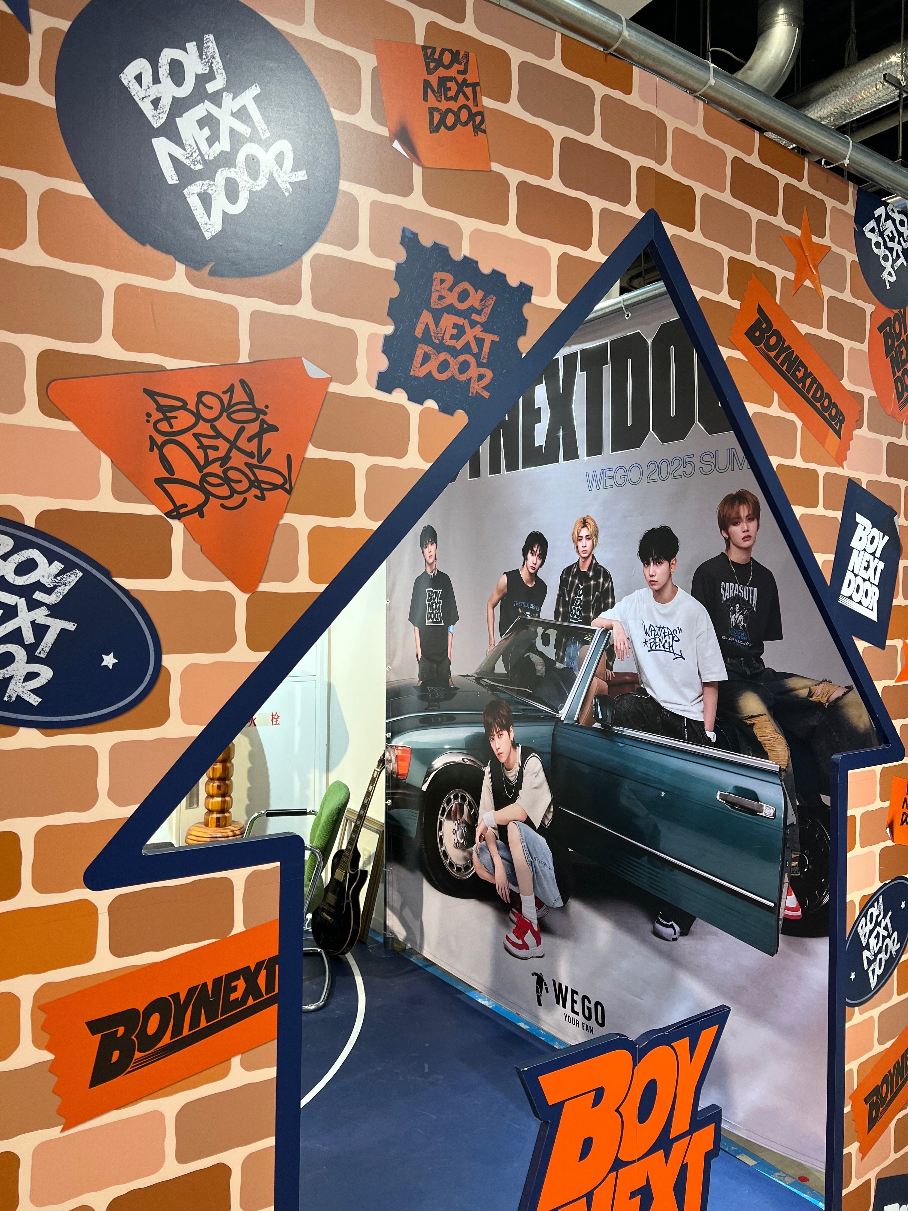 WEGO BOYNEXTDOOR ボイネク ボネクド トラックジャケット L BOY NEXT DOOR⭐︎トラックジャケットL⭐︎wegoコラボ WEGO