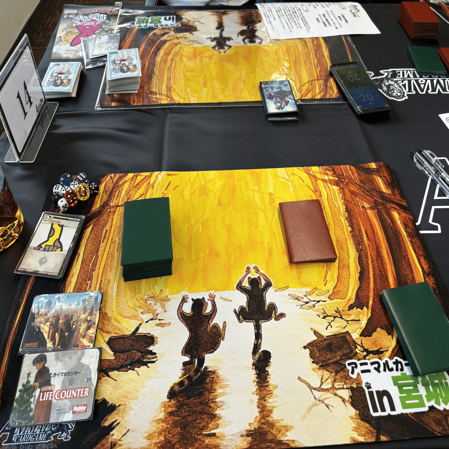 アニマルカードゲーム　ファンミーティング2025 in 宮城　プレイマット アニマルカードゲームファンミーティング 2025 in 宮城」参加レポート+