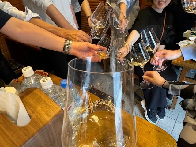 ラベルが超好きワイン会 at クラフナ 20250426｜ざぎん