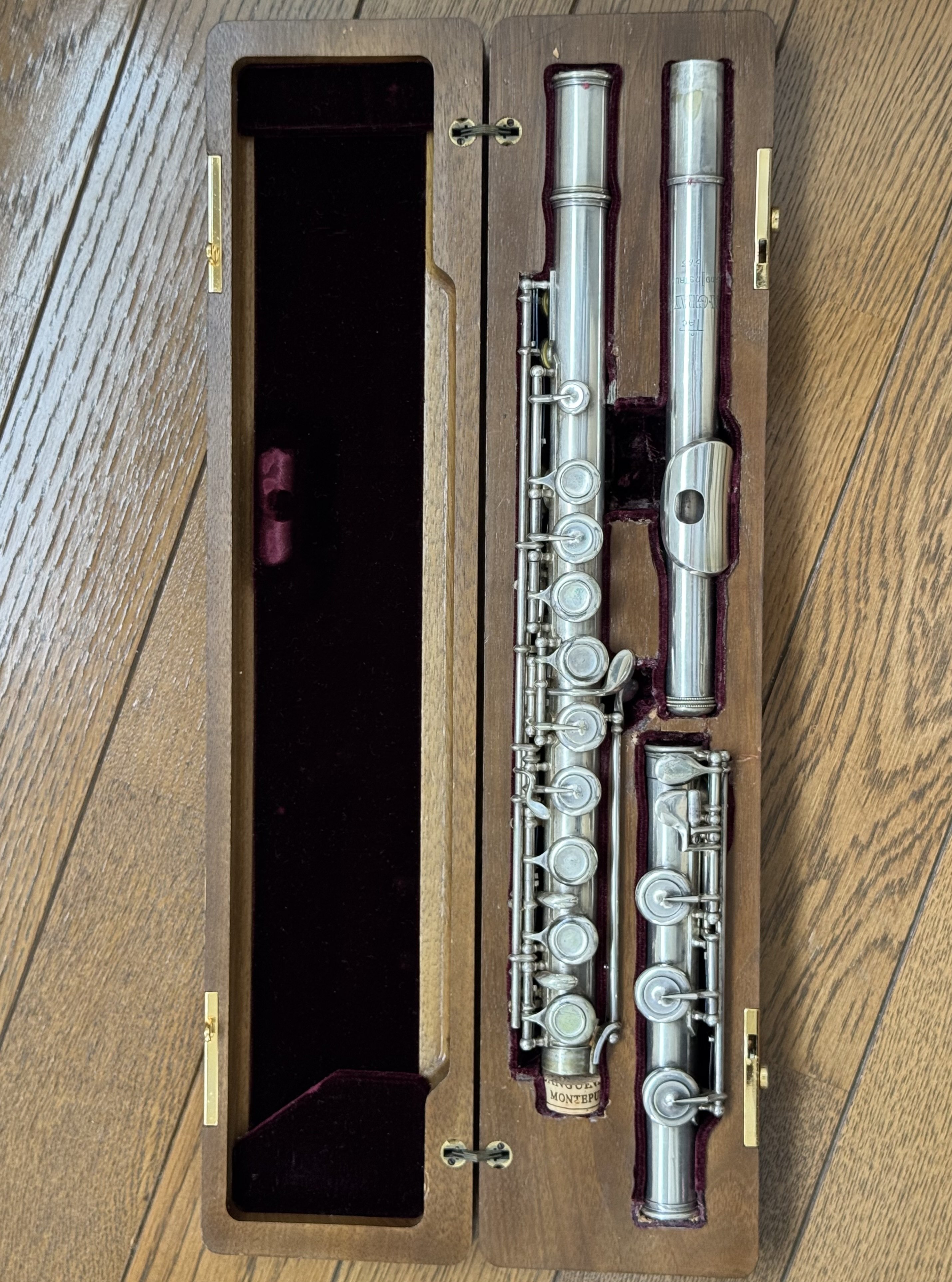 値下げしました。フルート 最終値下げ】Muramatsu Flute 頭部菅銀製 ムラマツフルート