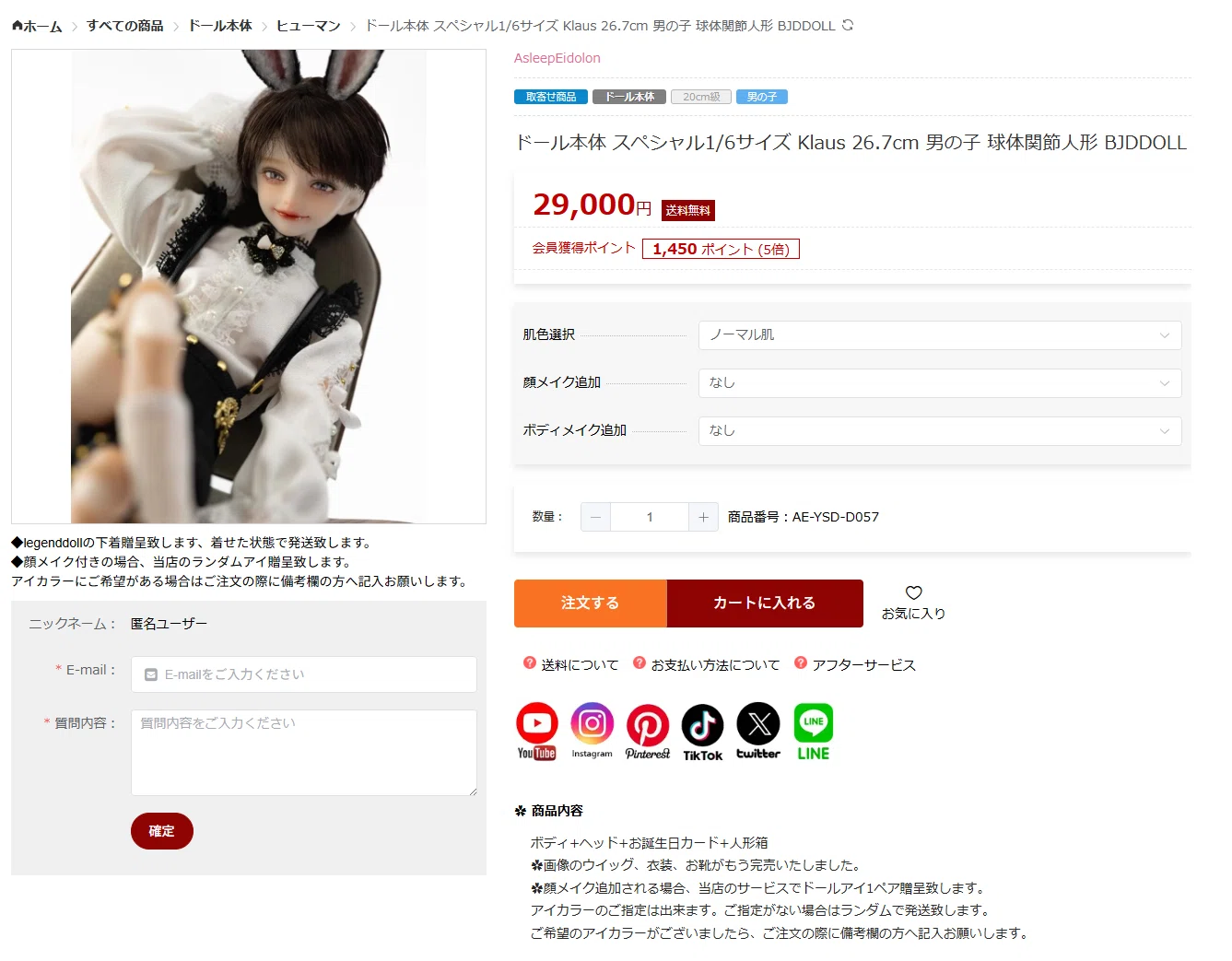 ✦ドール初心者が26cmのキャストドールをお迎えしたハナシ①✦｜gashi