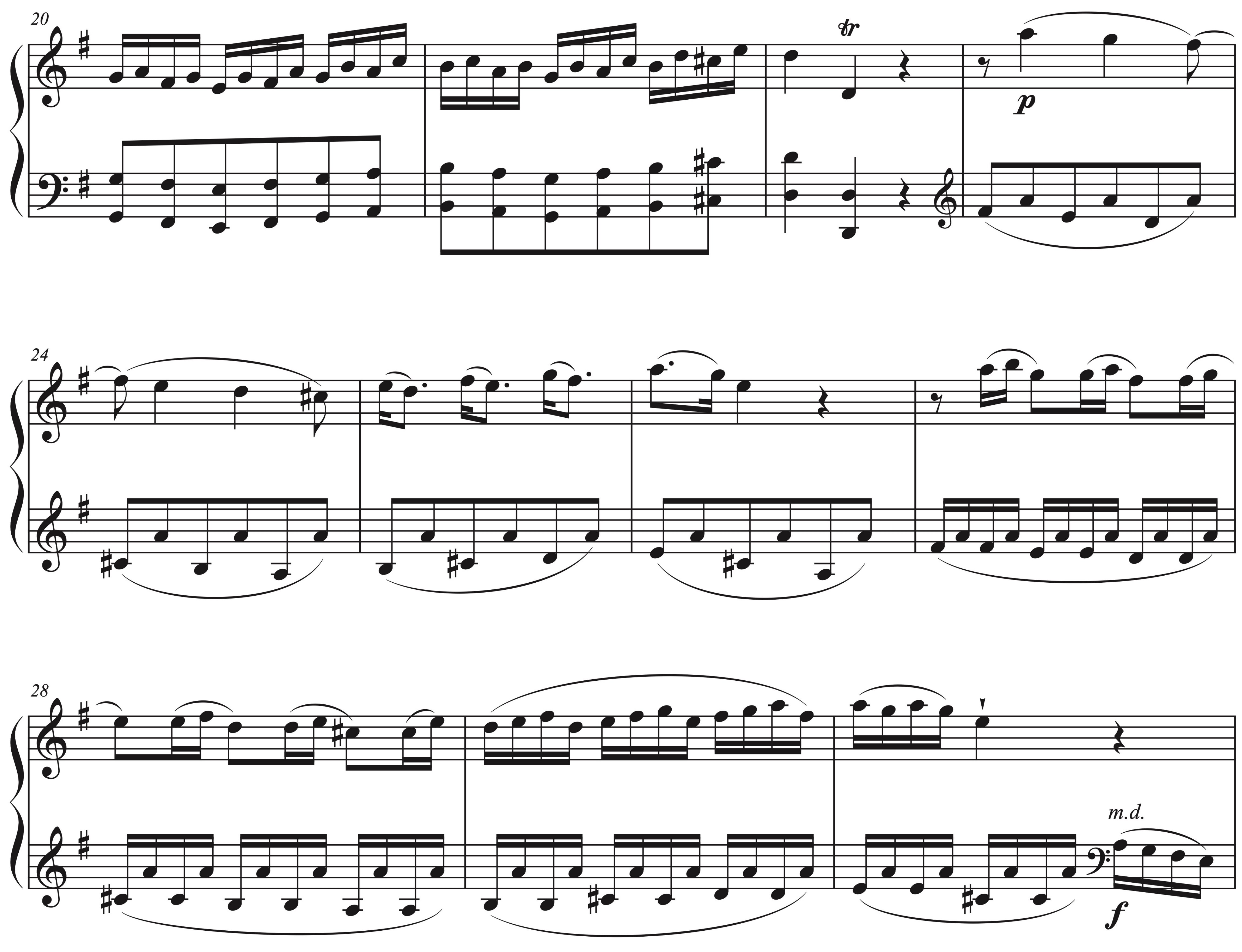 実践⑦ 古典派ソナタ Mozart, K283 ①｜Notallena