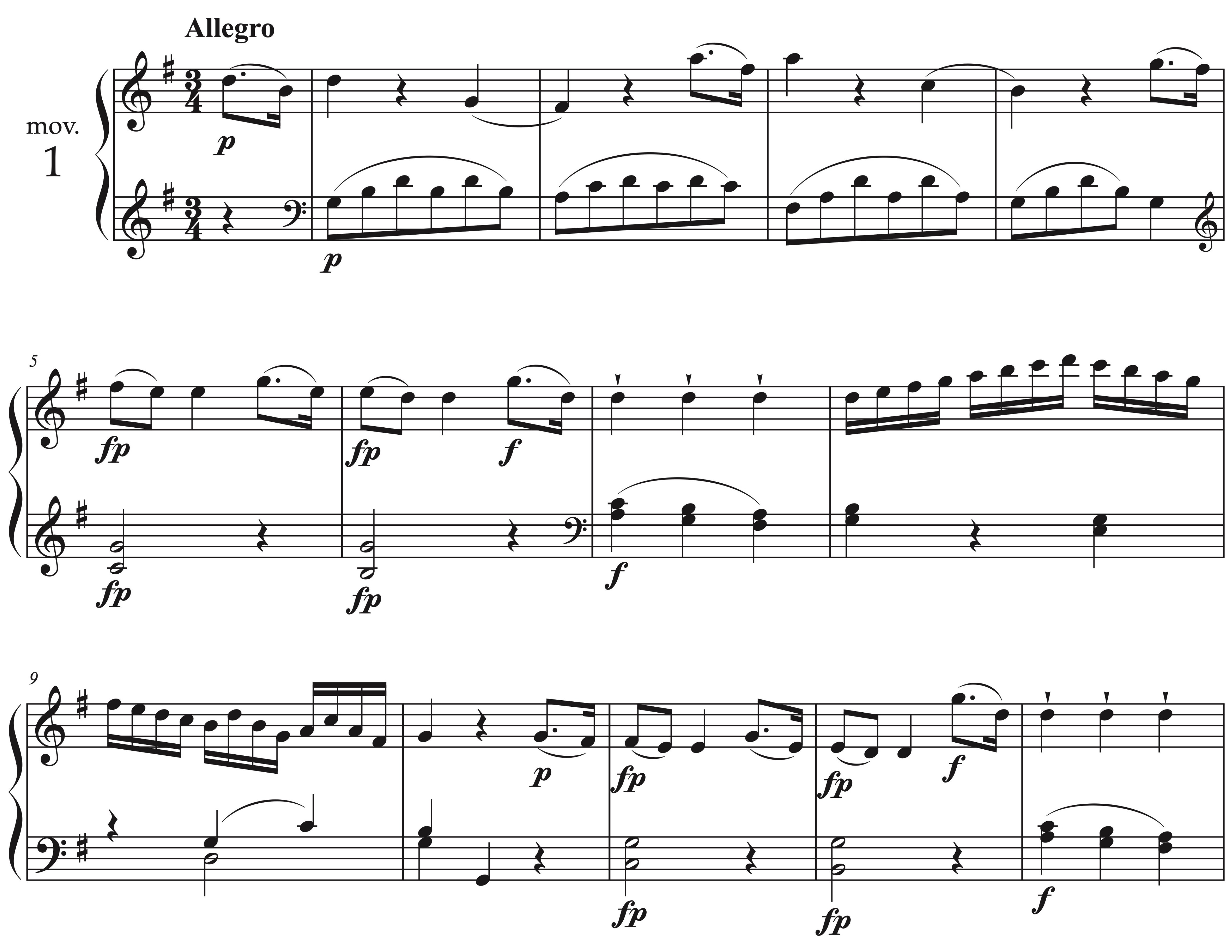 実践⑦ 古典派ソナタ Mozart, K283 ①｜Notallena