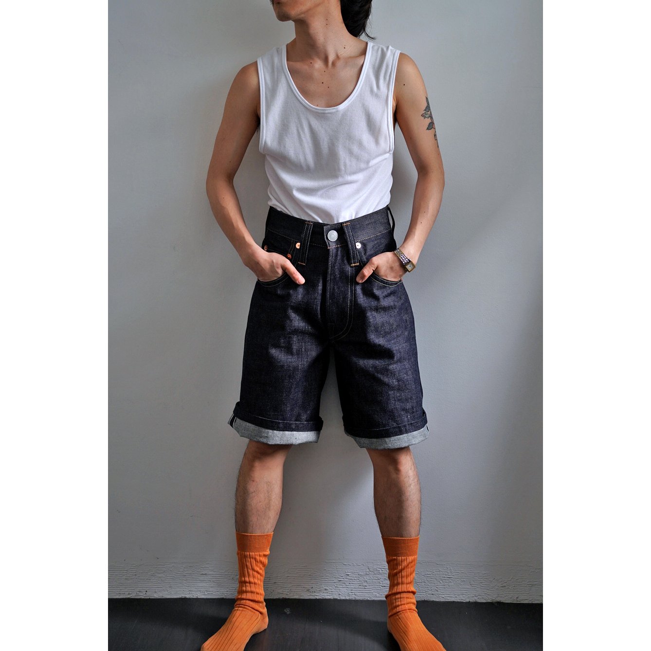 Kooky zoo （クーキーズー）デニムハーフパンツ KOOKY ZOO JUVENILE DENIM HALF PANTS クーキーズー デニム