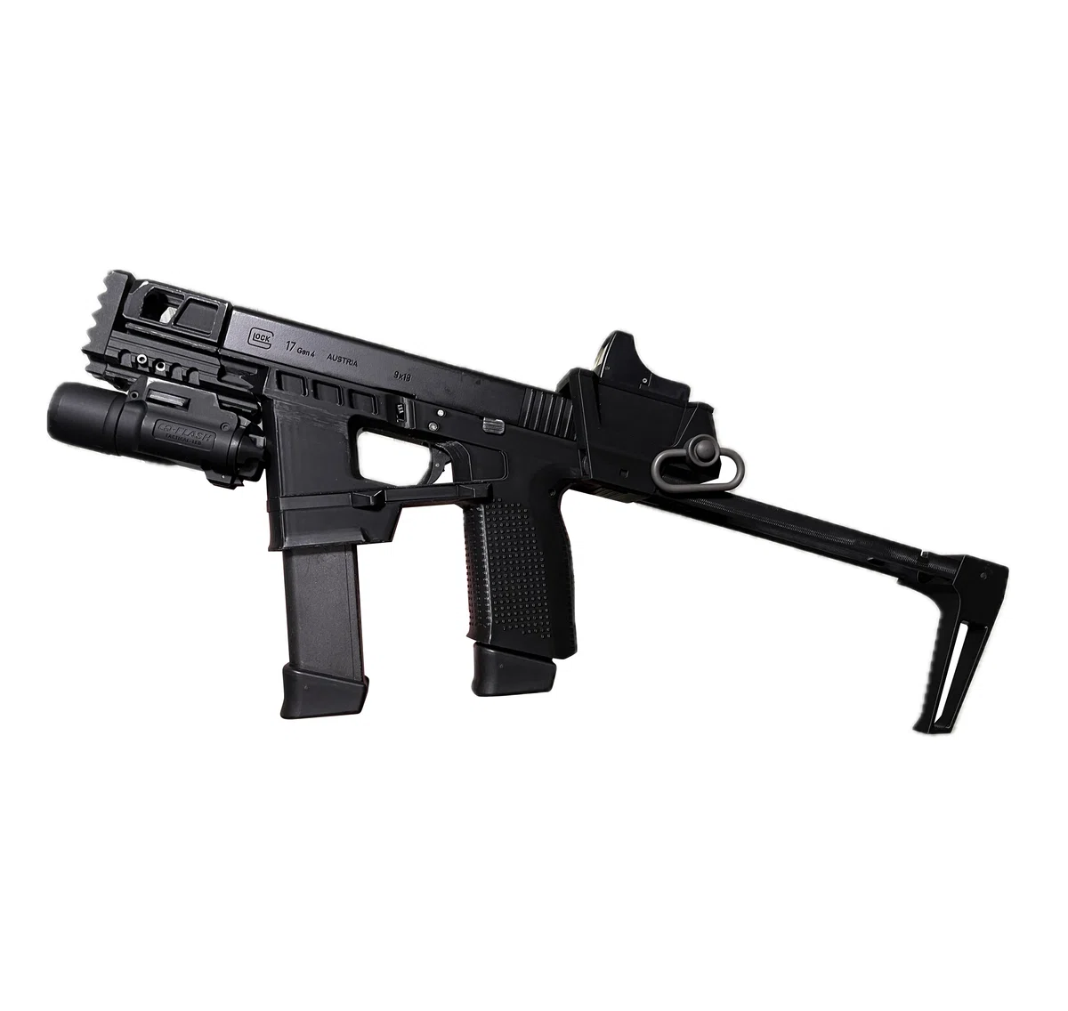 Glock17Gen4のコンバージョンキットを作りました。｜魔王むっきゅん