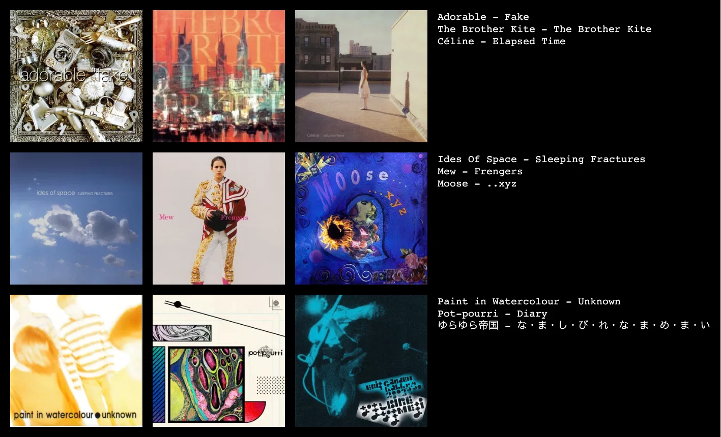 2025.04 Bought&Listened｜アルトラベラー