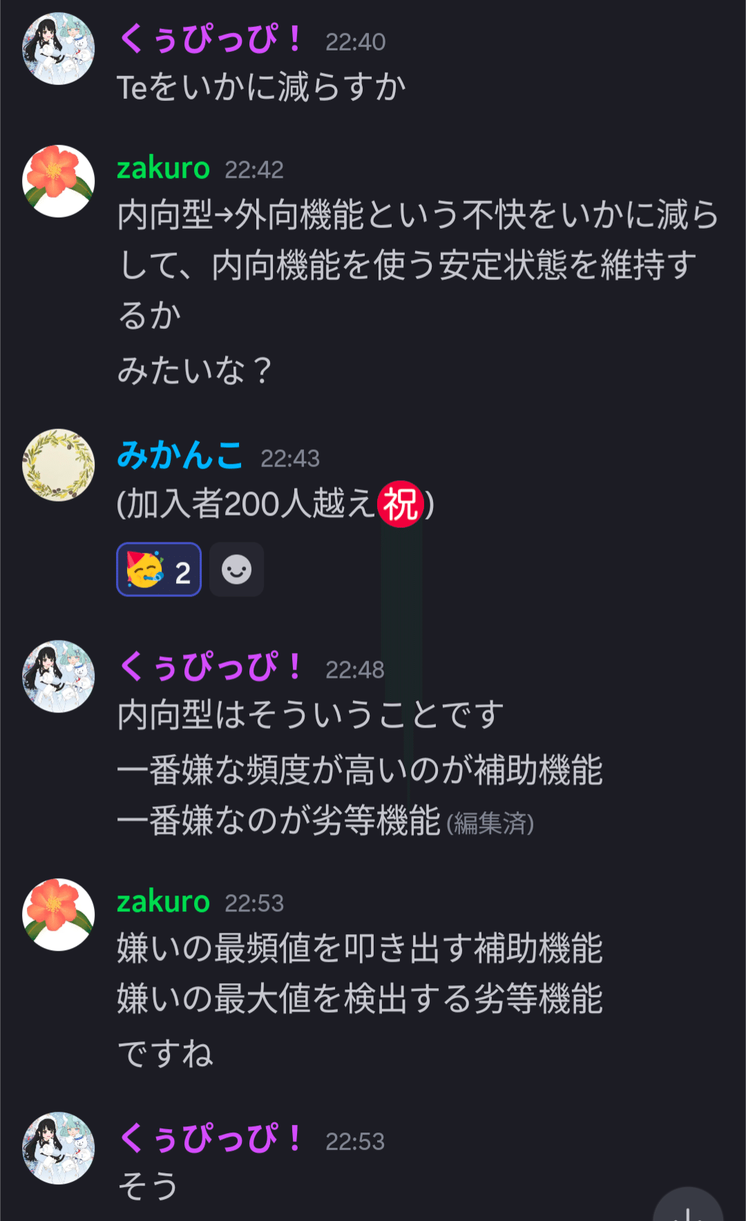 【˙ꈊ˙ ⭐︎必ずプロフご確認下さい！】 エゴ/イド次元論のコア 内向型と外向型の違い 快機能で不快機能
