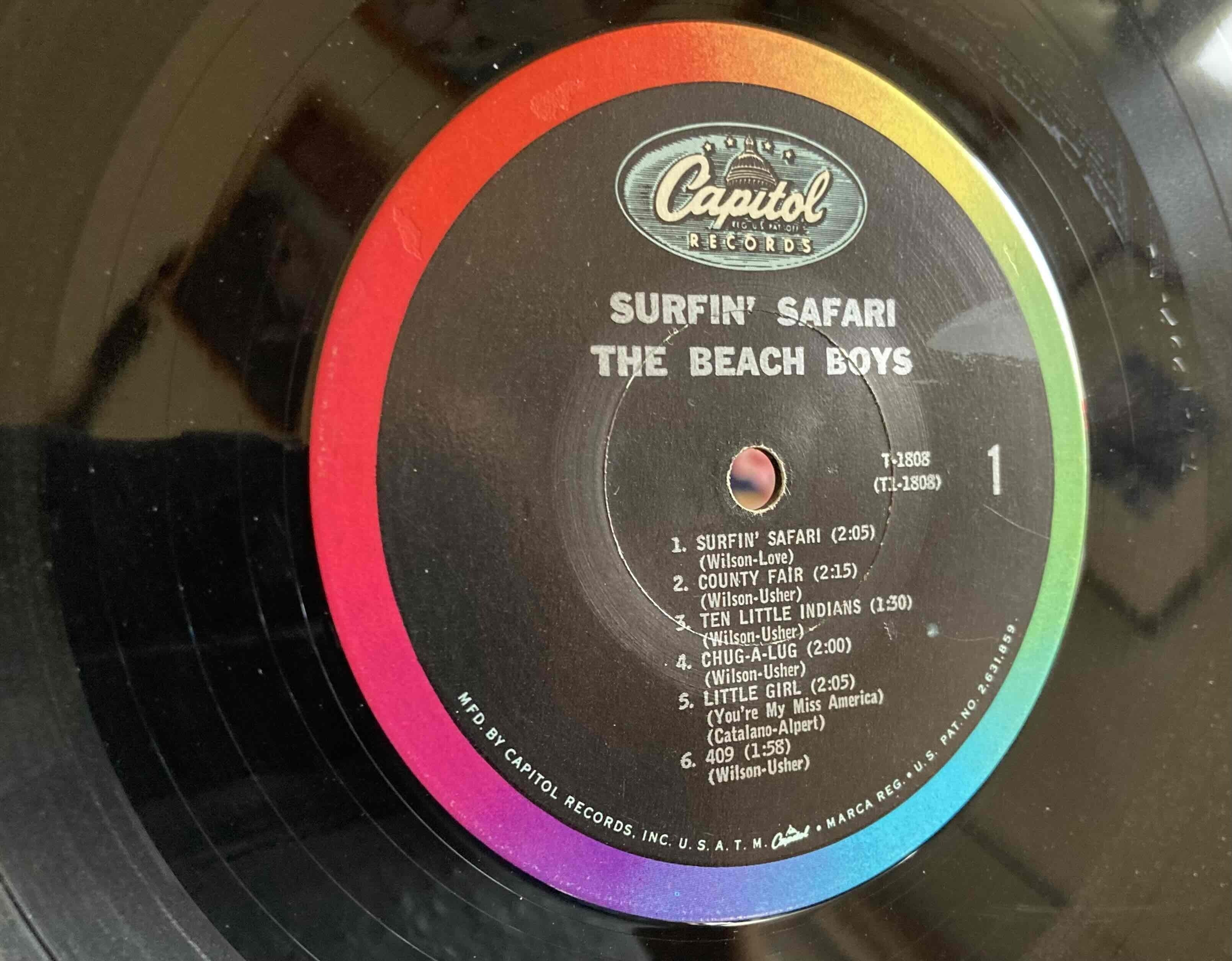 The Beach Boys [ Surfin' Safari ] Capitol T-1808｜naruru's Record