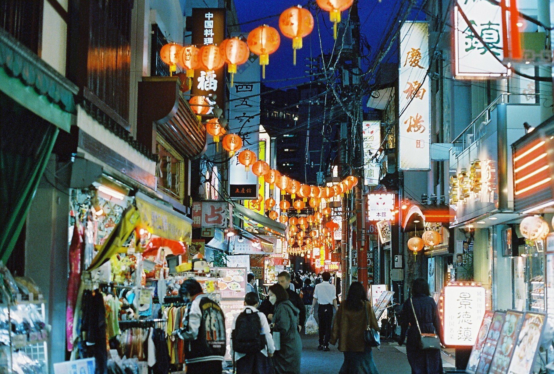 cinestill800で撮る横浜中華街｜珀.