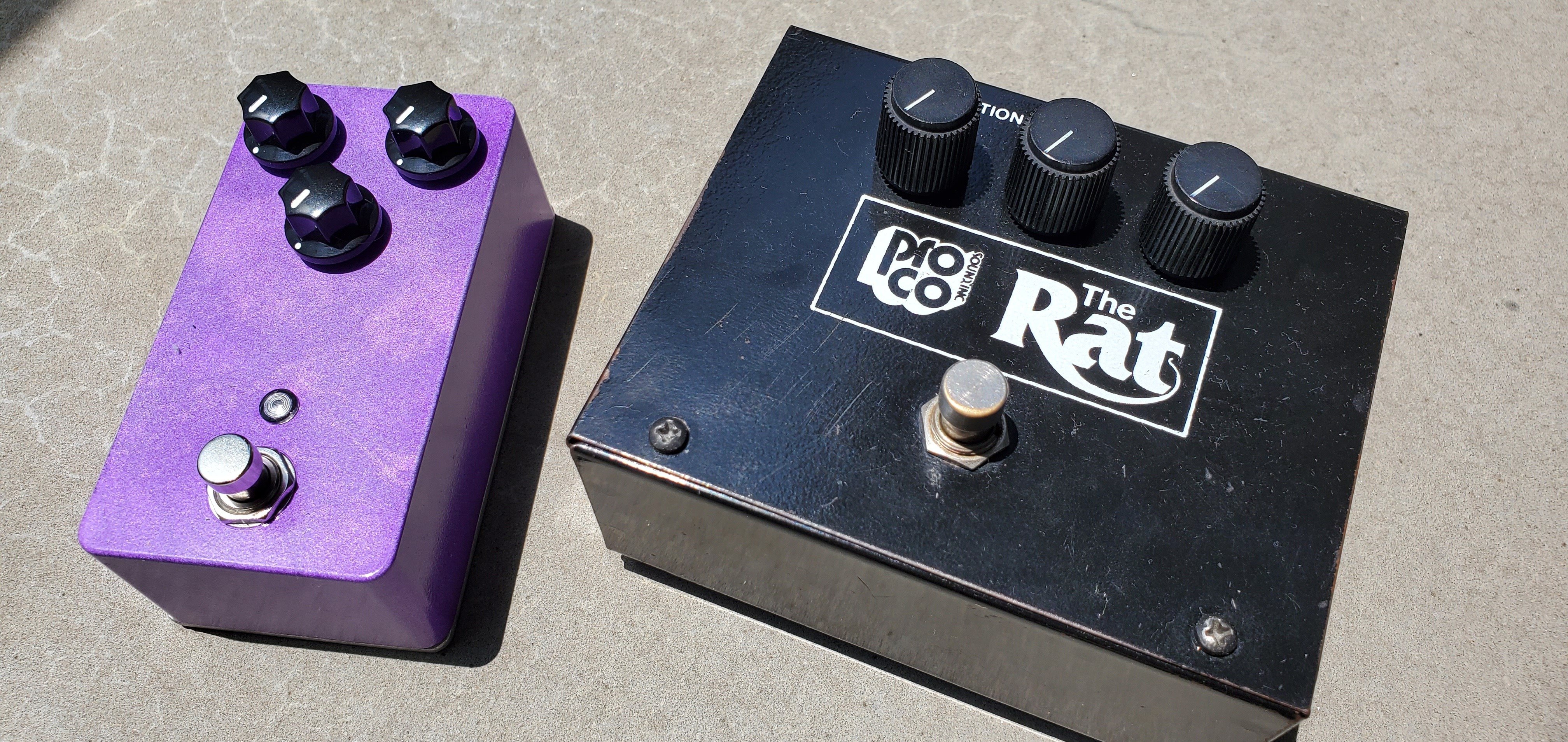 1995年製 Proco RAT ディストーション Pro Co RAT2 National Semiconductor Straight Chassi 1995年製