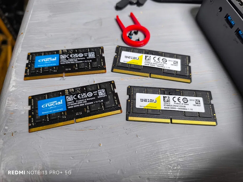 WEIMUの48GBメモリを買ったら相性問題でエラーが出た件【ショート記事