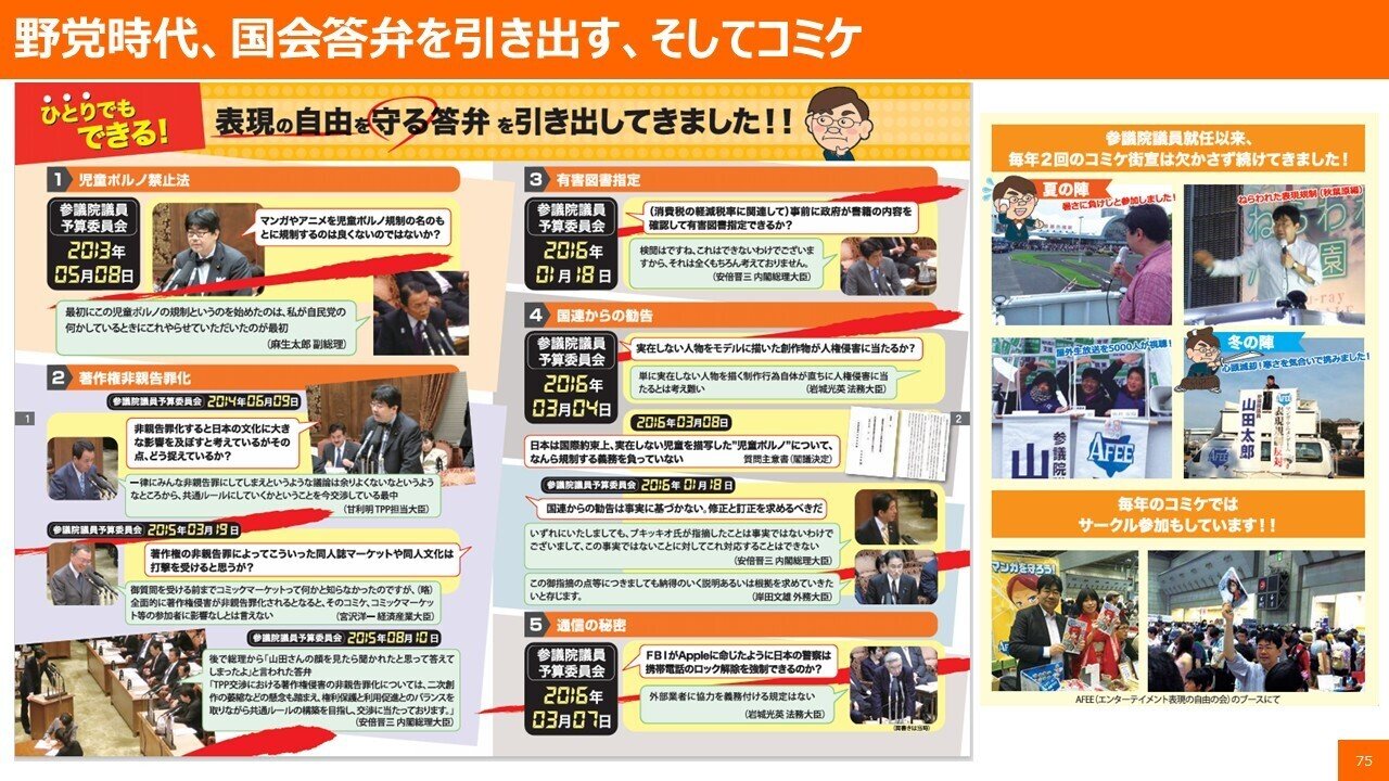 第624回】【保存版】山田太郎が守ってきた「表現の自由」全記録〜坂井元秘書と語る15年の歩みとこれから〜(20250423)山田太郎のさんちゃんねる【文字起こし】｜虹杜ココロ