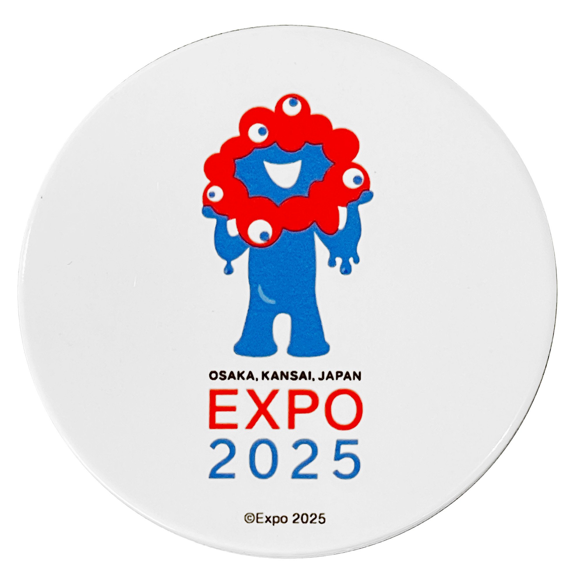 大阪万博会場内限定アイテム！ミャクミャクのマグ、湯呑み、コースター