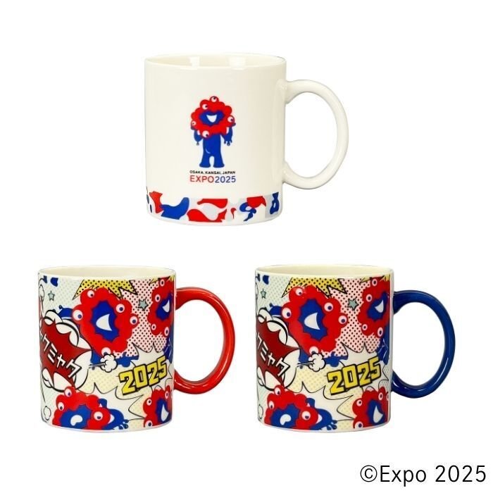 万博限定アリタポーセリンラボミャクミャクブルー青コップ