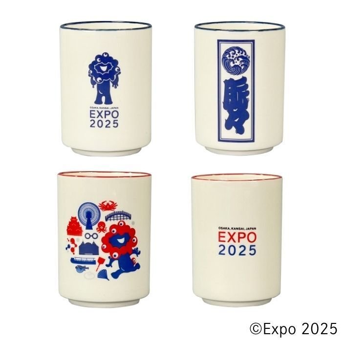 【新品未開封・送料無料】 万博限定アリタポーセリンラボミャクミャクブルー青コップ 食器