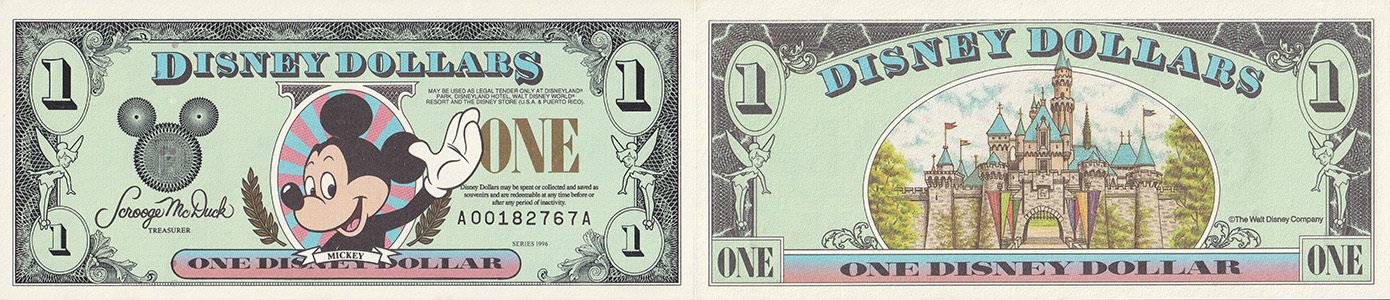 はじめてのDダラー】1996年版ディズニーダラー（$1）を徹底紹介