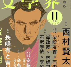 西村賢太『蝙蝠か燕か』｜小林麻衣子 / Bat