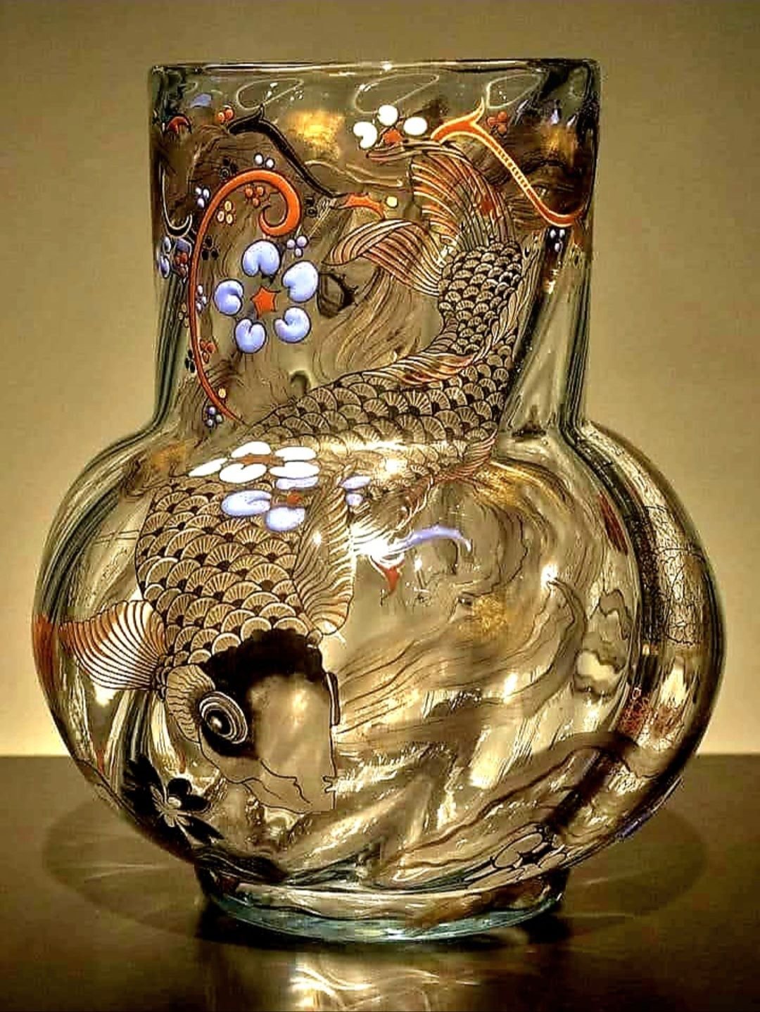 Gallé ガレの花瓶