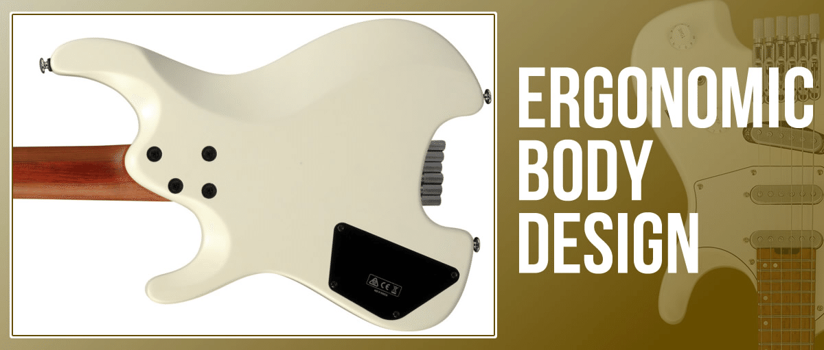 アイバニーズによる Ichika Nito シグネイチャー・ヘッドレスギター