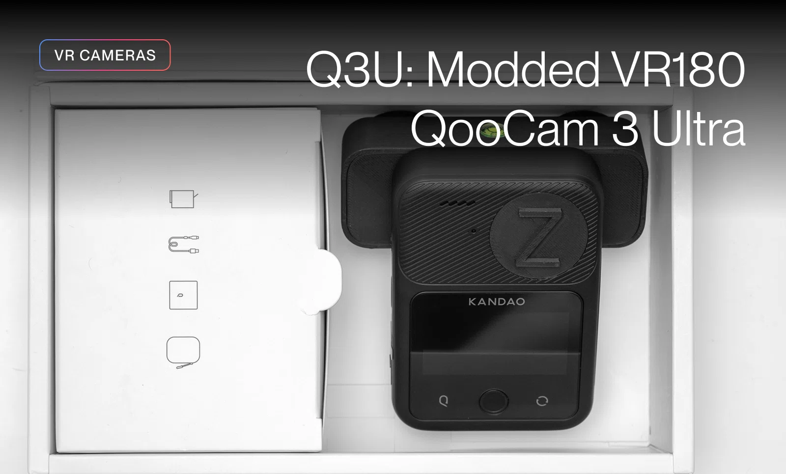 改造VR180 QooCam 3 Ultra（Q3U）VRカメラ｜DeoVR JAPAN @ VR動画共有 