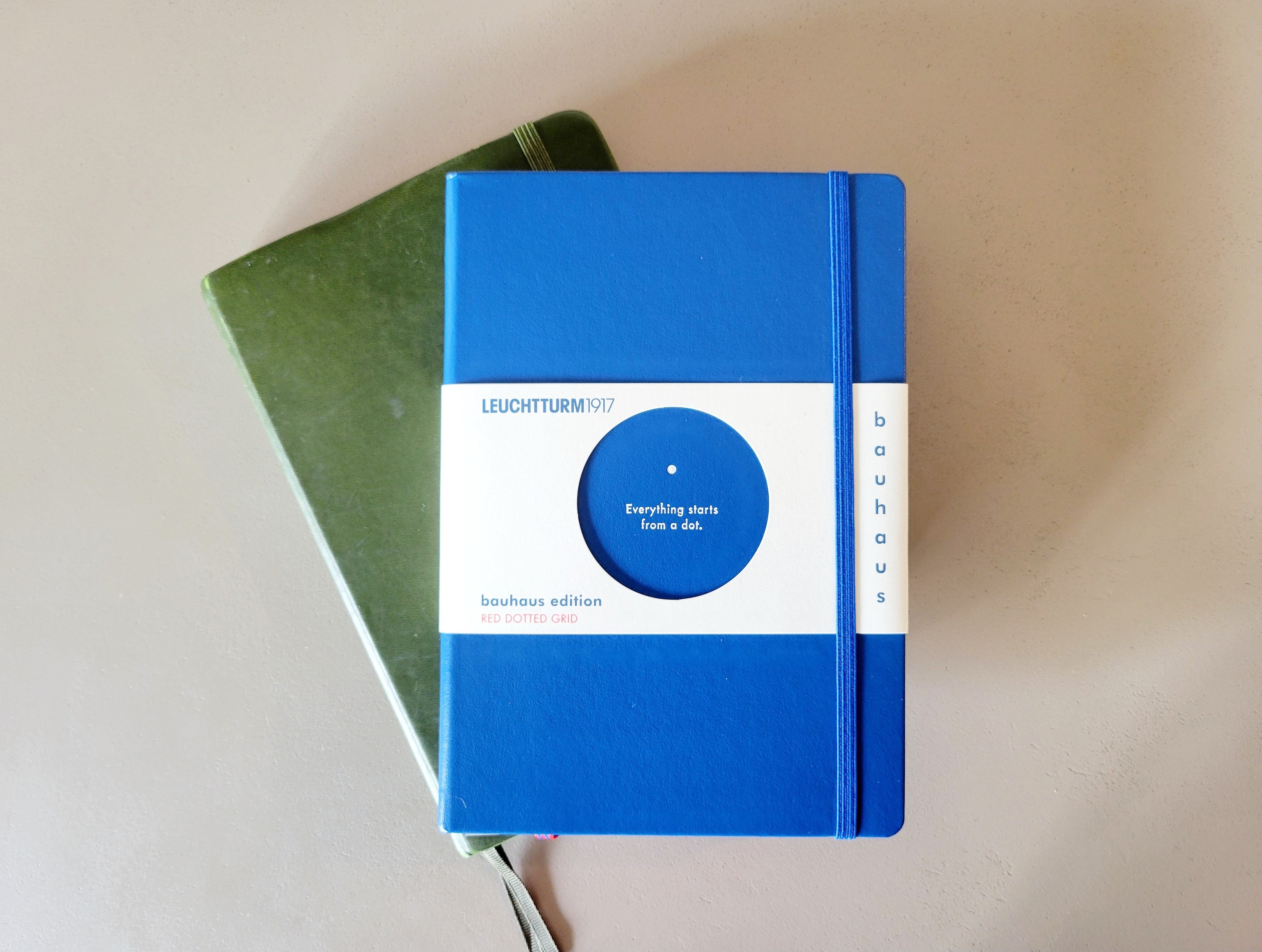 新しいBUJOノートはじまります😊「LEUCHTTURM1917 bauhaus edition