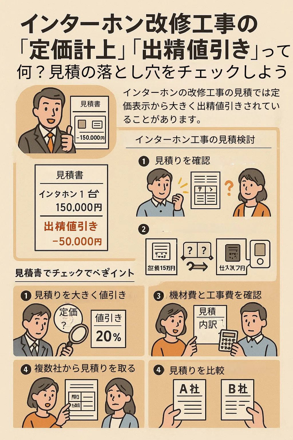 出 精 値引き と は