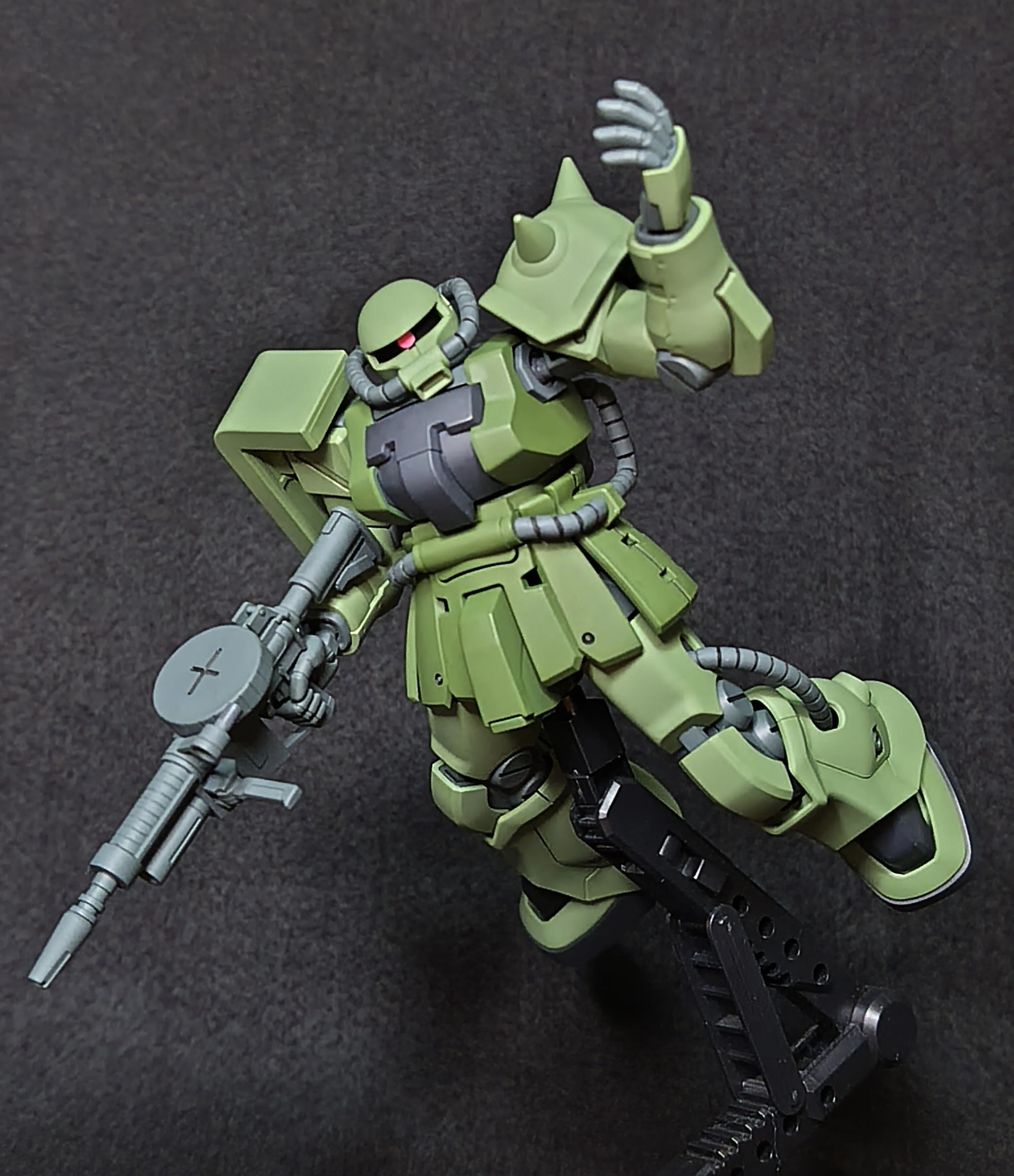 ジークジオン！ ガンプラ『HGUC ザクⅡF2型』完成!!!｜一ノ口二山