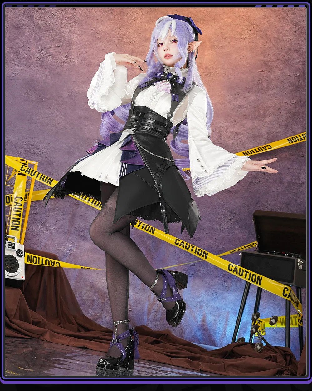 Azuiblc】コスプレ衣装 ゼンゼロ ビビアン バンパイア 吸血鬼 お洋服