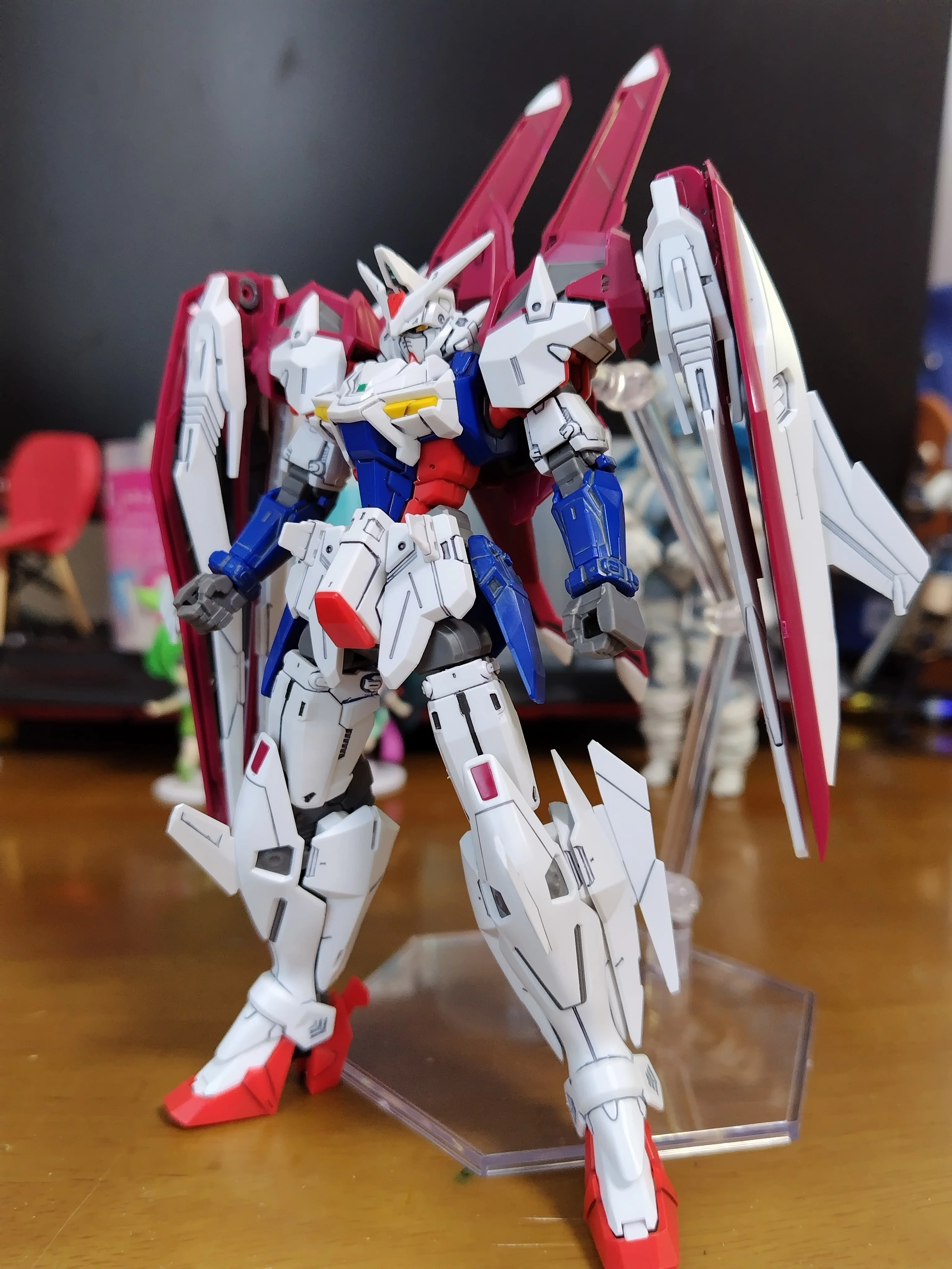 HGガンプラ　LOブースター　アスクプレオス　グリープ　陸戦重装ユニット HG ガンダムLOブースター＆ガンダムバーンレプオス 簡易レビュー