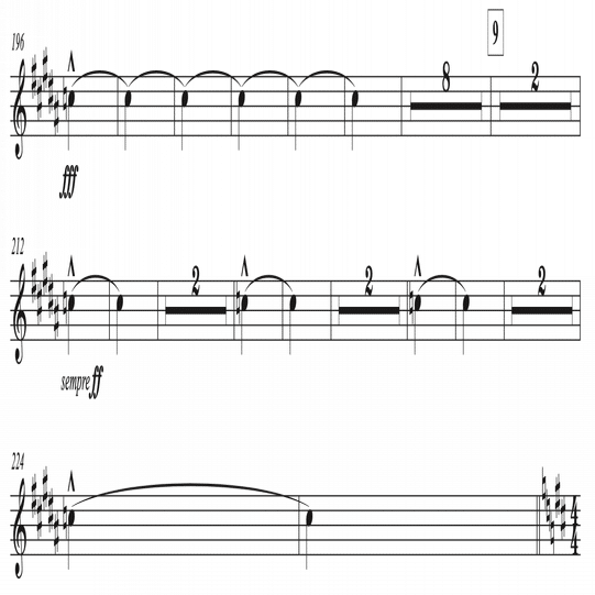 061.読みやすい手書き楽譜の書き方 1｜荻原明（おぎわらあきら