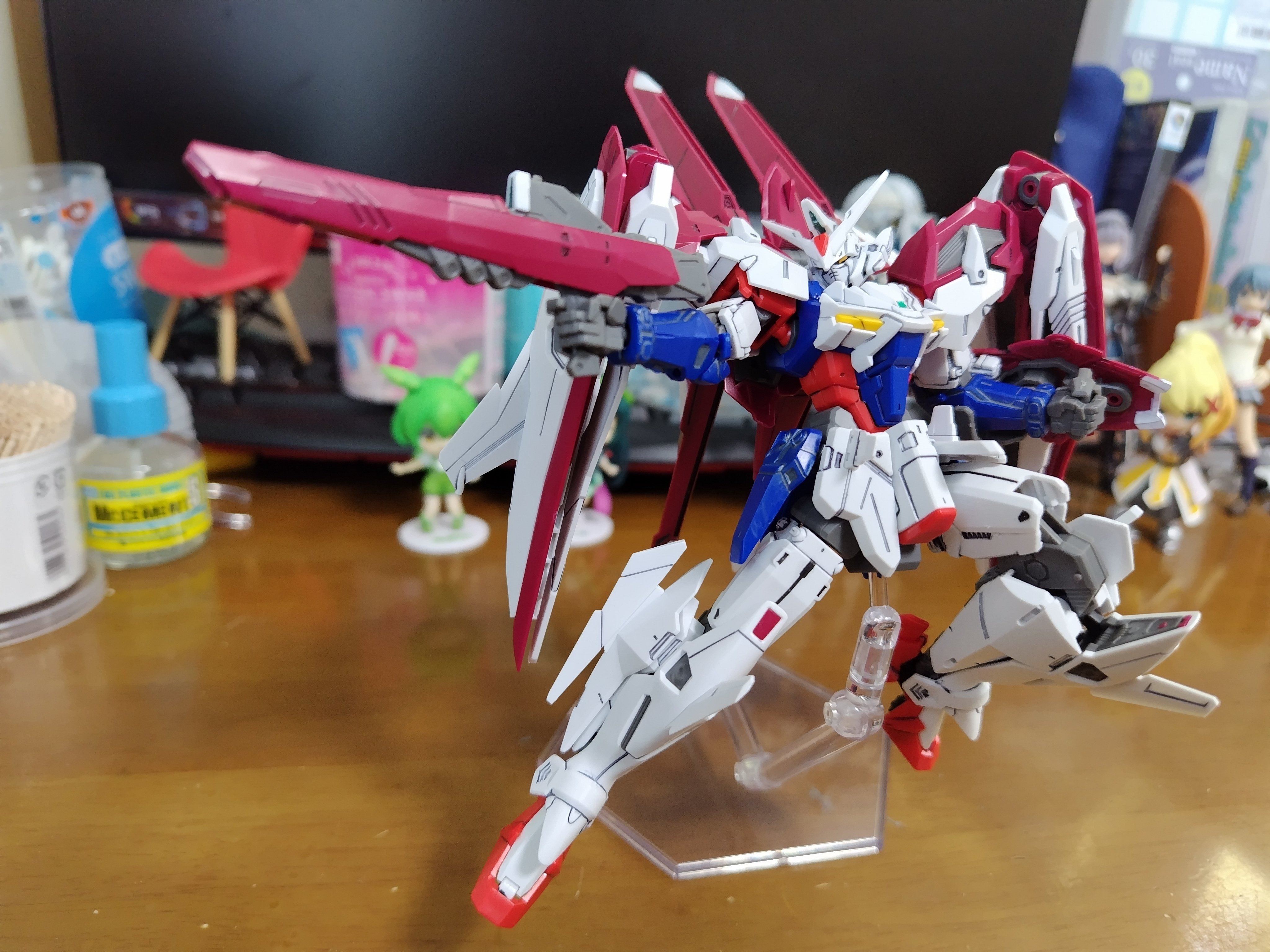 HG ガンダムLOブースター＆ガンダムバーンレプオス 簡易レビュー