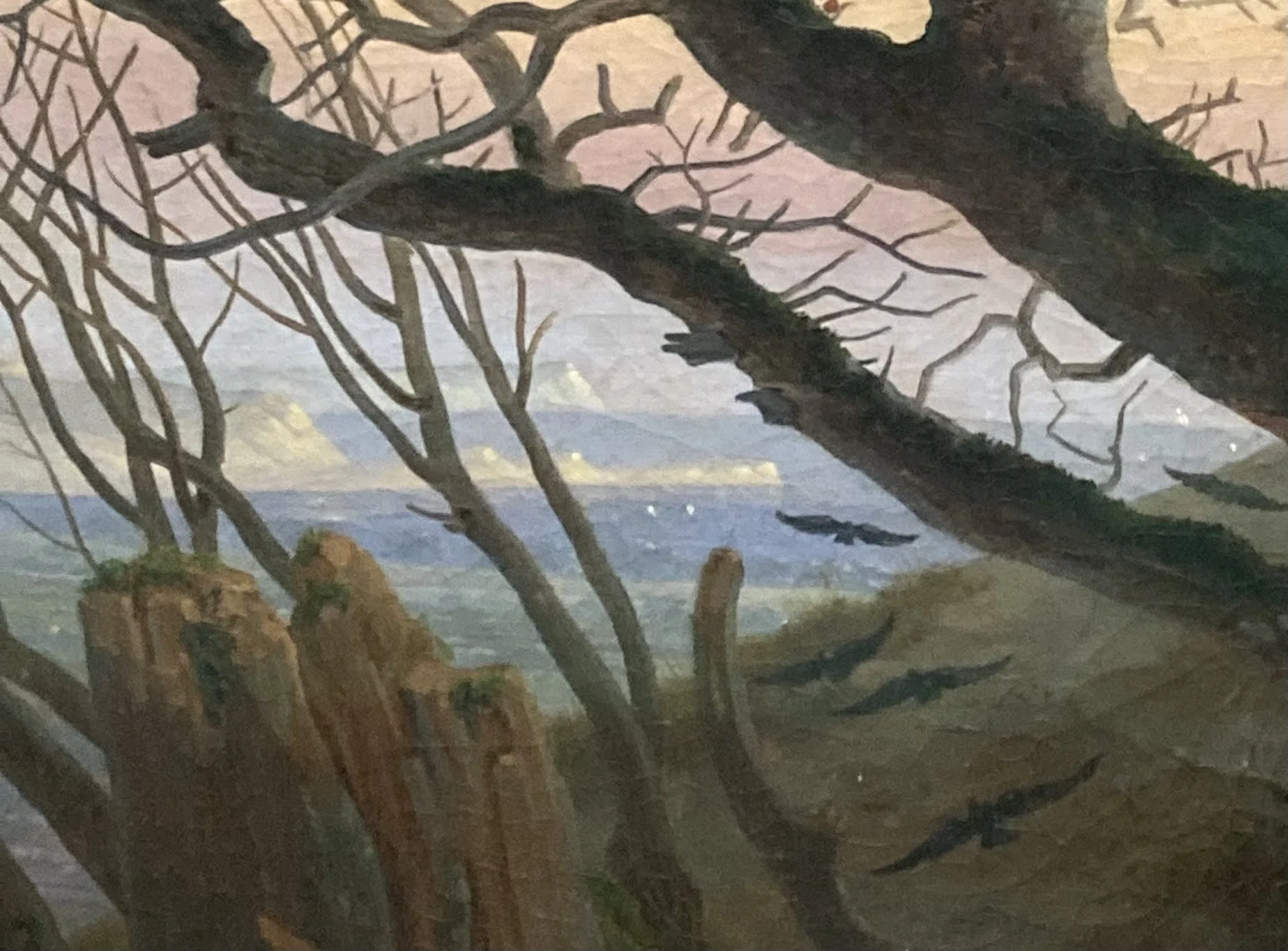 子供のためのルーブル美術館(191) もがく腕の木/フリードリヒ・目を