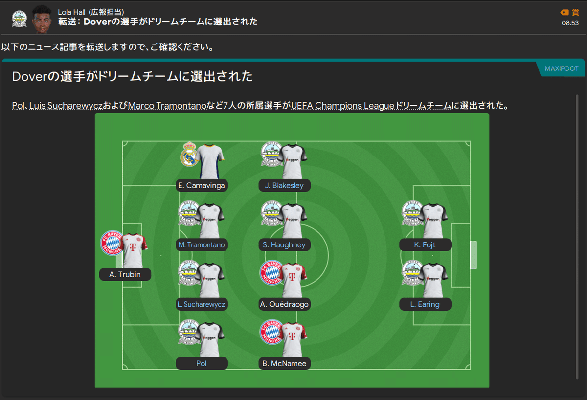 champions league White