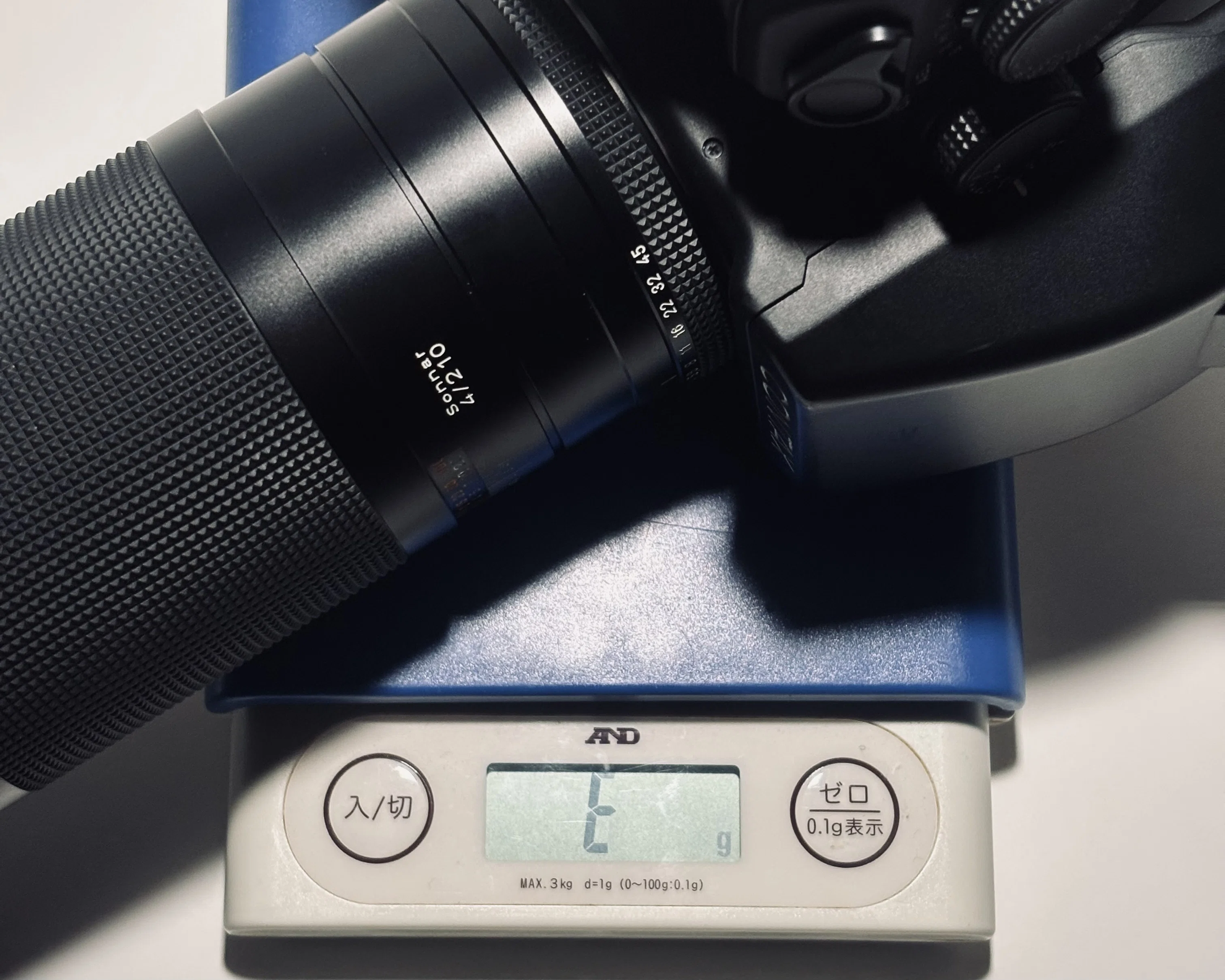 CONTAX645のSONNARの220㎜でシステム入替えを構想するも先延ばしにする