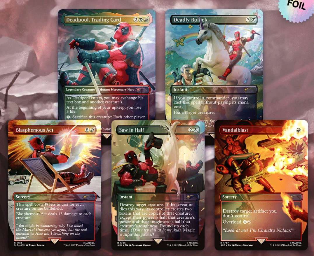 EDHおすすめジェネラル】Deadpool, Trading Card【統率者戦