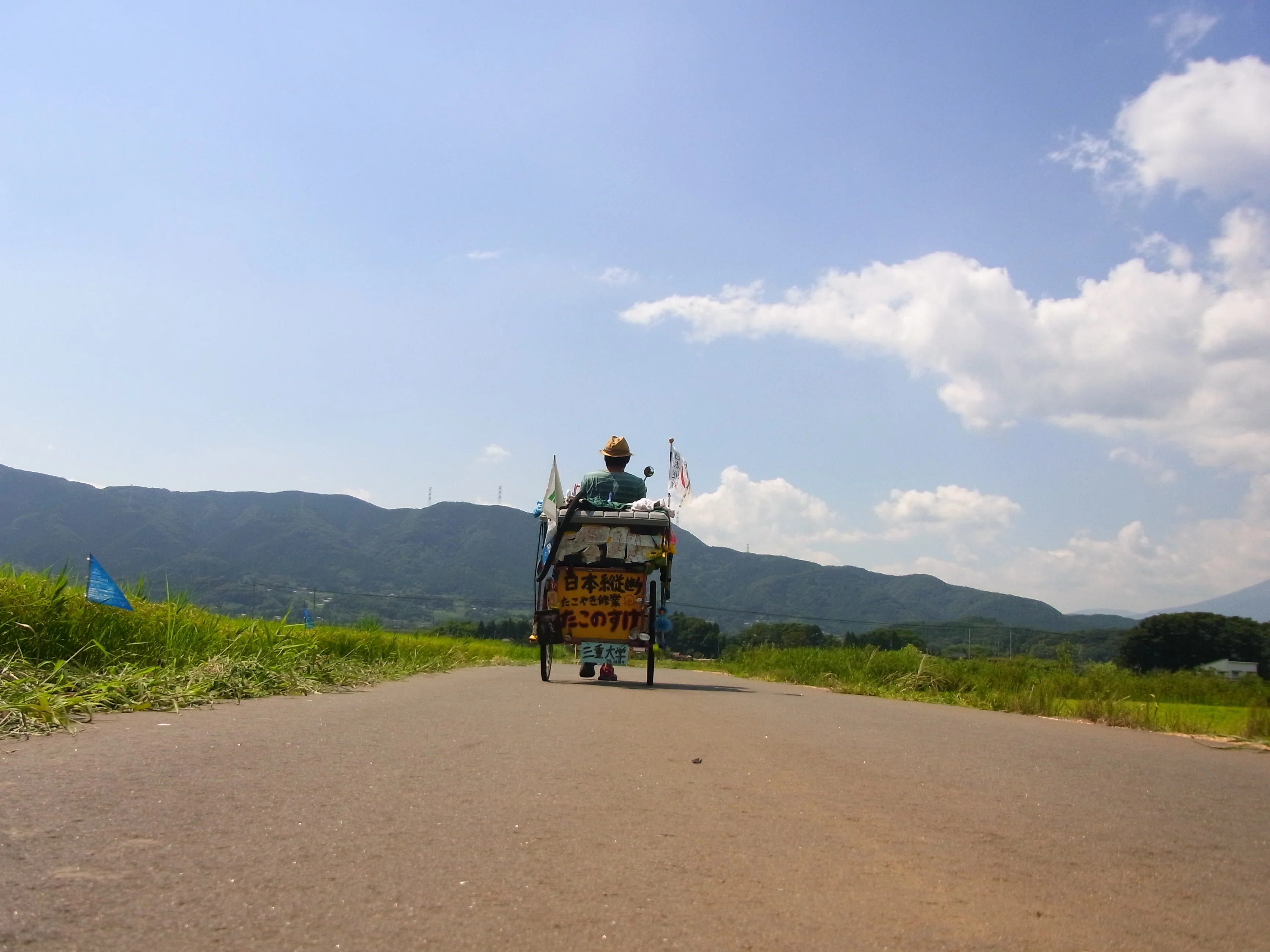 旅の原体験】リヤカー引いて4200km！ たこ焼きがつないだ、僕の人生を