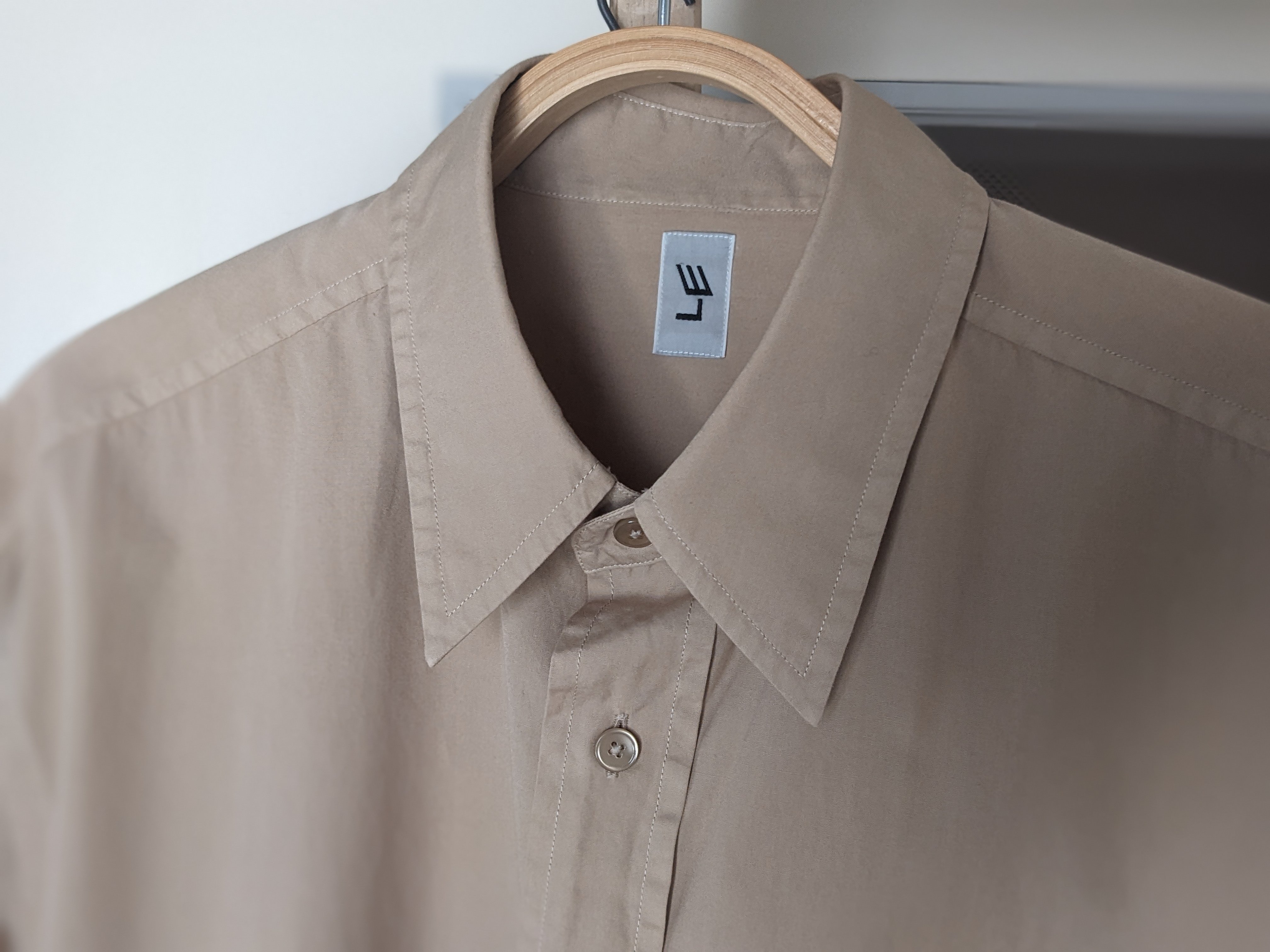 美品　25ss レショップ　オーバーダイシャツ　ブラック　3 美品 25ss レショップ オーバーダイシャツ ブラック 3 レ