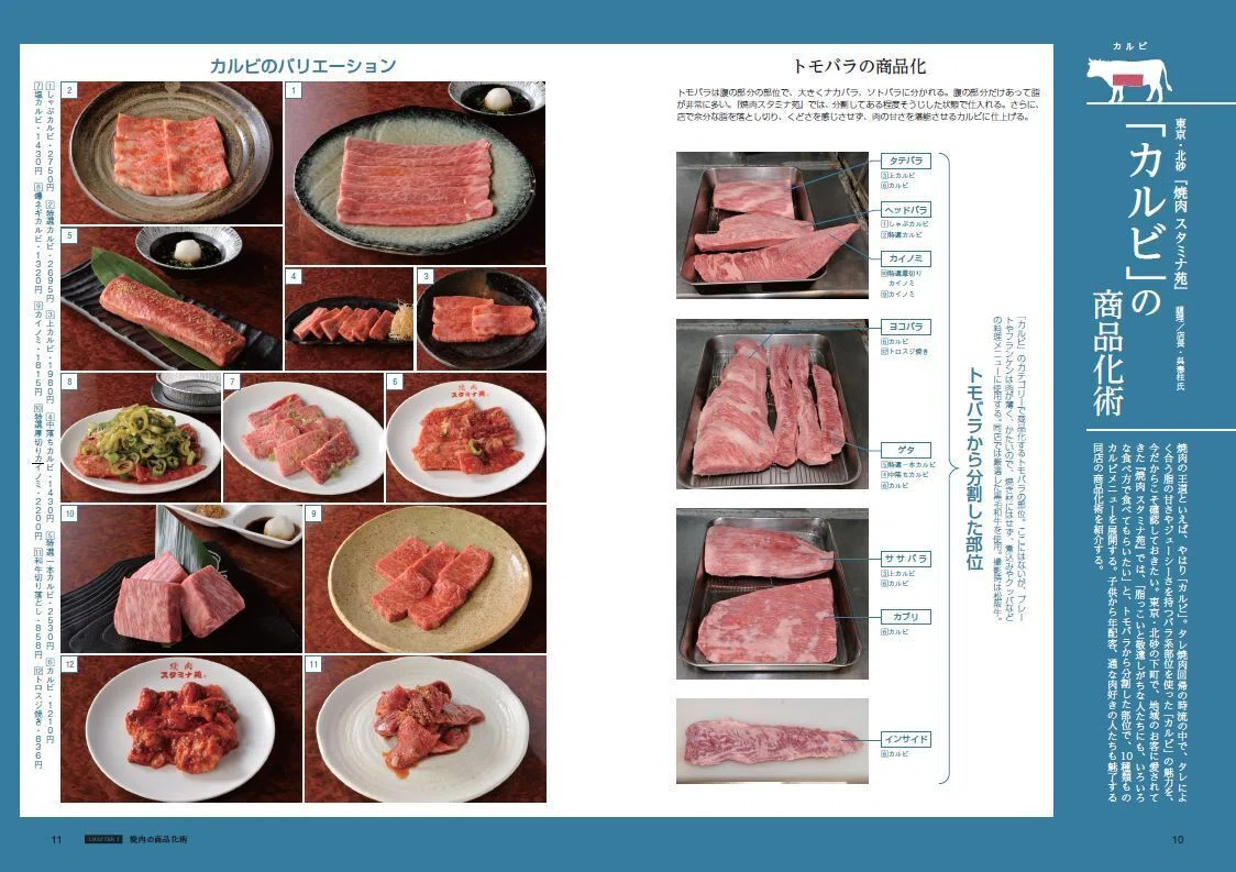 仕込みがわかる！焼肉本3選 -カッティング、タレ、提供法-｜近代食堂プラス
