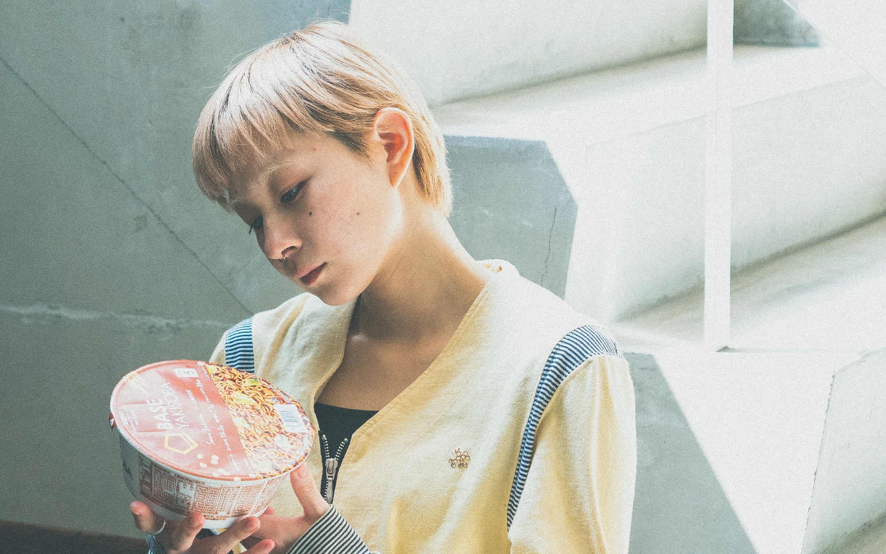 Cup Noodles and Me. | #10 Yuka Takatsuki / Model｜BASE FOOD note