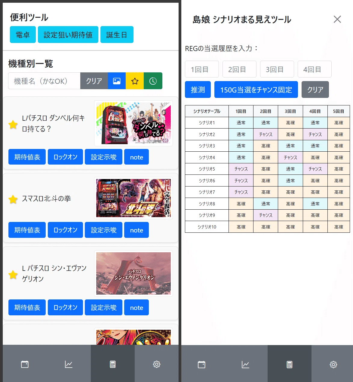麻雀物語 スマスロ 条件別天井期待値 リセット狙い ゾーン狙い