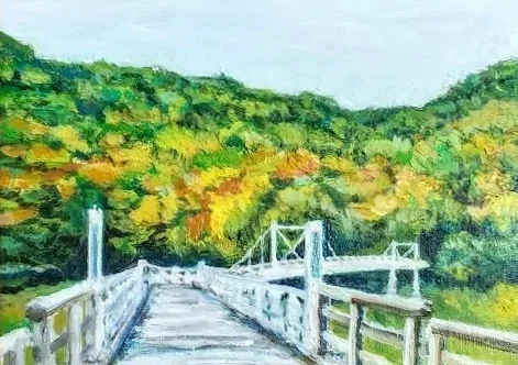 神居古潭 風景画 水彩画 北海道の失われていく風景9 神居古潭編｜北海道の熊おやじ〜北海道の