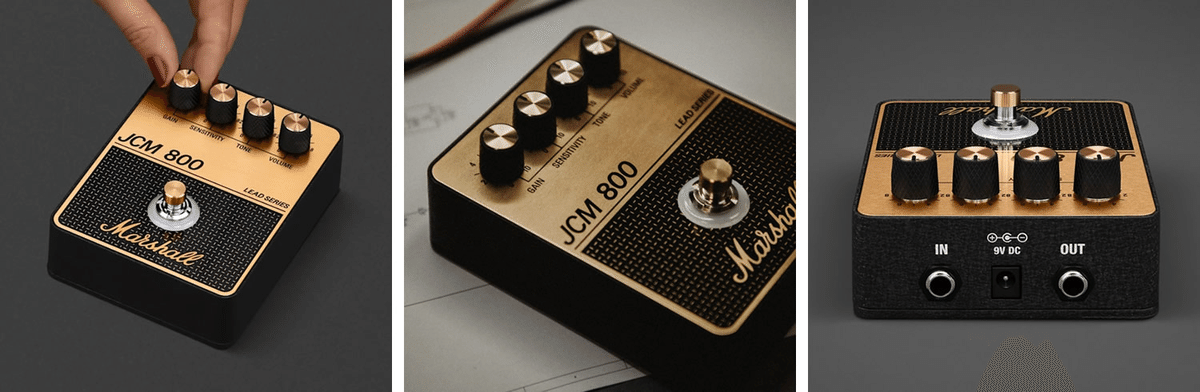 マーシャル　ディストーションペダル マーシャルOVERDRIVE PEDALが登場！歴代アンプの音をペダルに