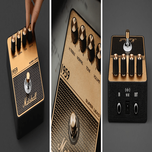 マーシャルアンプのアイコニックなトーンがオーバードライブペダルに