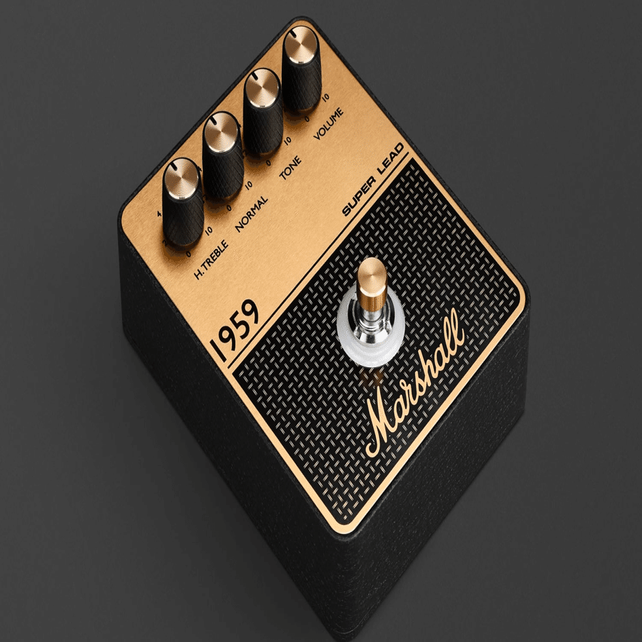 マーシャルアンプのアイコニックなトーンがオーバードライブペダルに