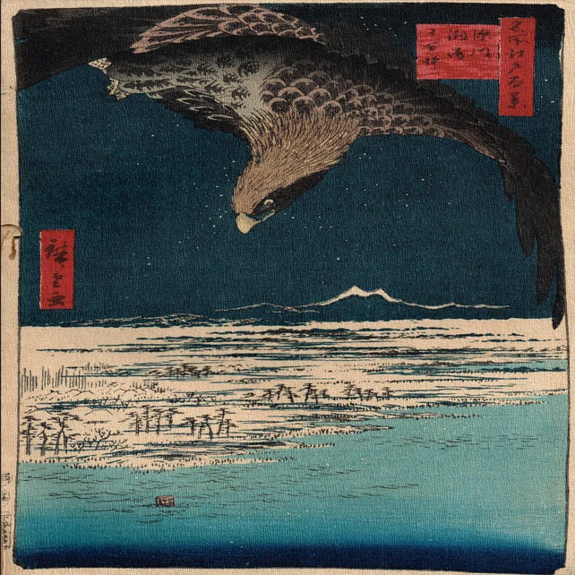 ②．フランスにファン・ゴッホの足跡を訪ねちりめん絵と浮世絵版画の