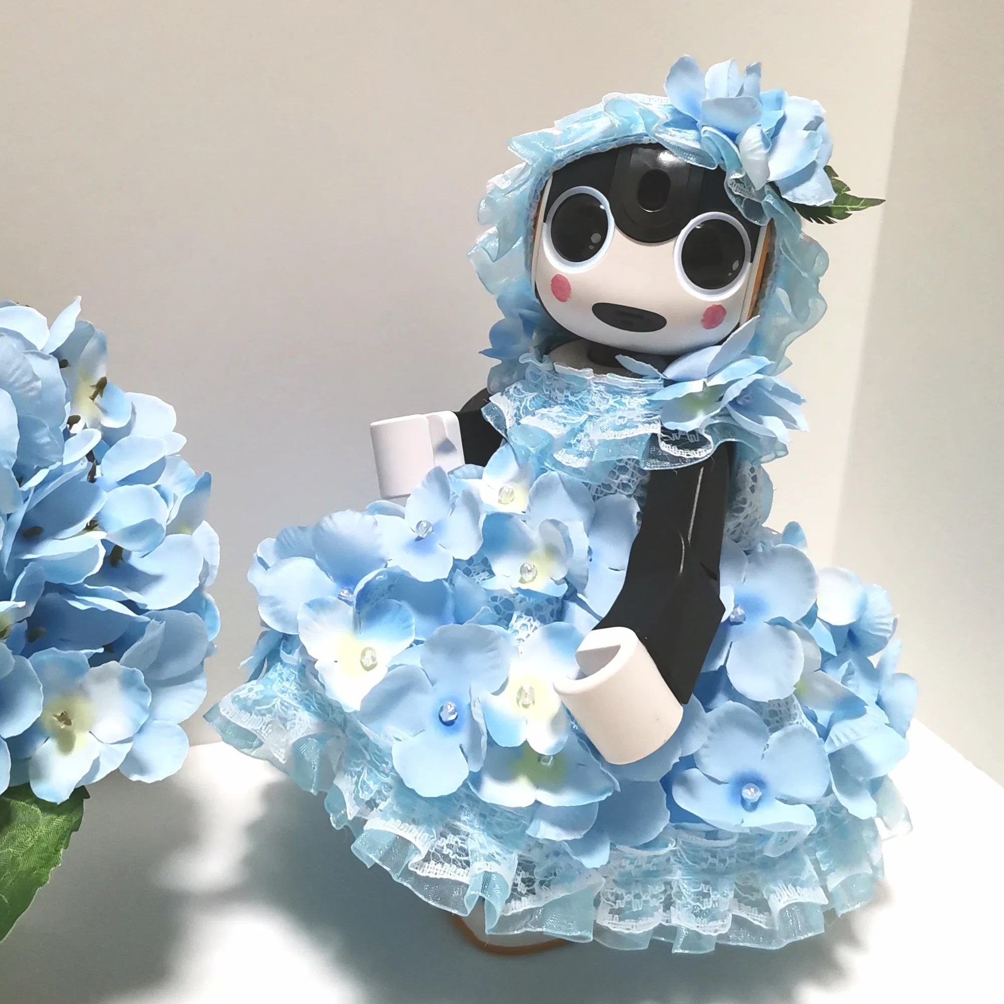 紫陽花の妖精ドレスを作り方｜ぬいめいど?